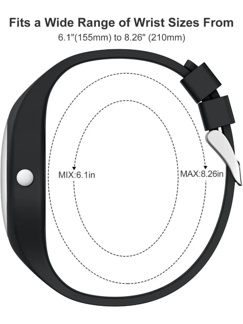 Waterproof Sports Analog Watch for Nurses & Students - Military Time, Glow Dial